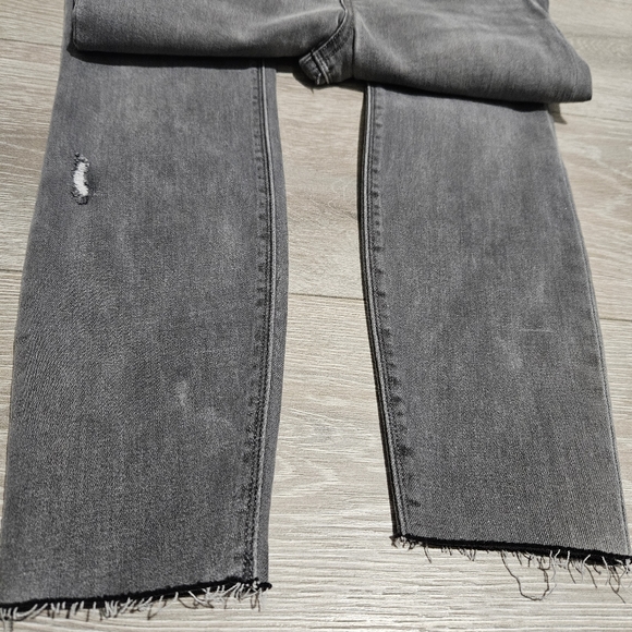 SPANX NWT Distressed Skinny Jeans Vintage Grey Size XS - Picture 5 of 12